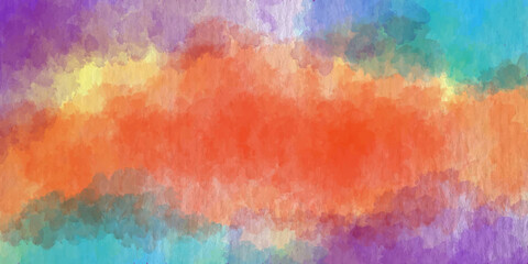 Abstract watercolor background. Colorful watercolor for banner, poster, invitation letter and card design element.