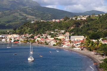 Vue Panoramique Saint Pierre Martinique Caraïbes