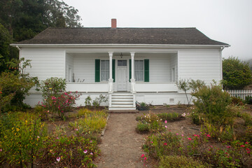 The Call House at Fort Ross built as the Headquarters of the Ranching Operations in 1878 After the...