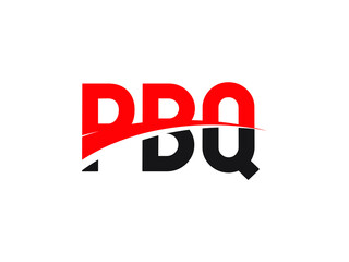 PBQ Letter Initial Logo Design Vector Illustration	