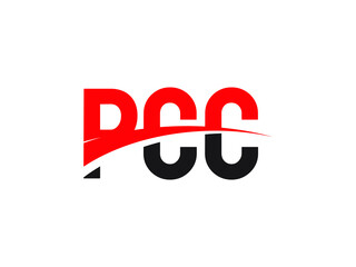 PCC Letter Initial Logo Design Vector Illustration	