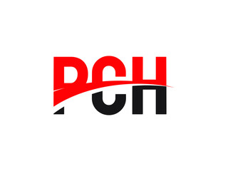PCH Letter Initial Logo Design Vector Illustration	