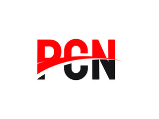 PCN Letter Initial Logo Design Vector Illustration	 - obrazy, fototapety, plakaty