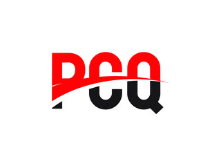 PCQ Letter Initial Logo Design Vector Illustration	