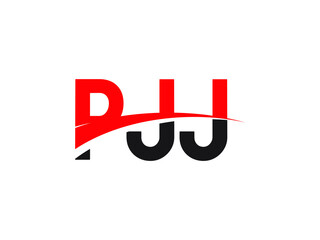 PJJ Letter Initial Logo Design Vector Illustration