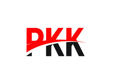 PKK Letter Initial Logo Design Vector Illustration