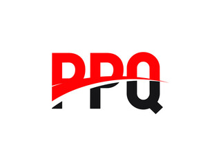 PPQ Letter Initial Logo Design Vector Illustration
