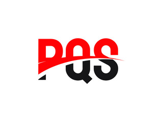 PQS Letter Initial Logo Design Vector Illustration