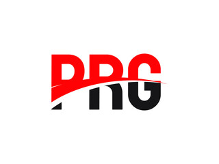 PRG Letter Initial Logo Design Vector Illustration