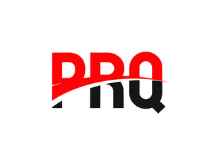 PRQ Letter Initial Logo Design Vector Illustration