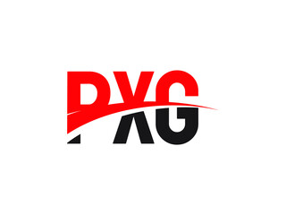 PXG Letter Initial Logo Design Vector Illustration