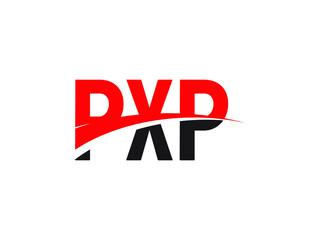 PXP Letter Initial Logo Design Vector Illustration