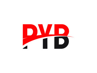 PYB Letter Initial Logo Design Vector Illustration