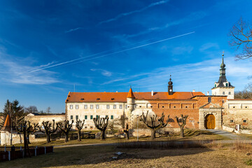 Uherice castle in Czech Republic