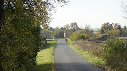 road in the countryside
