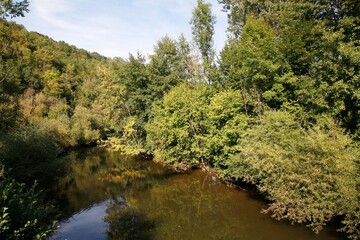 The Community Berlichingen, Schoental, Jagsttal, Hohenlohe, Germany, Europe.