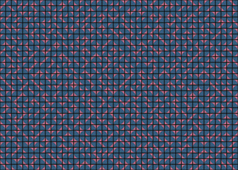 Abstract Geometric Pattern generative computational art illustration