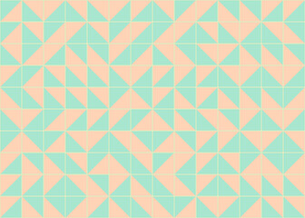 Fototapeta premium Abstract Geometric Pattern generative computational art illustration