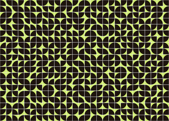 Abstract Geometric Pattern generative computational art illustration