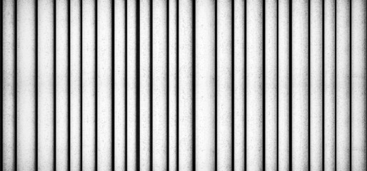 White Architecture vertical column 3D rendering.