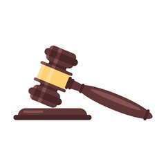 wooden gavel justice