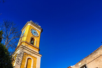 clock tower in the town