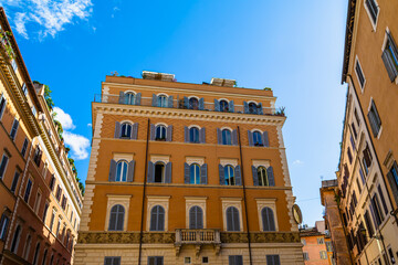 Fototapeta premium Roma – le facciate di alcuni dei palazzi storici più famosi