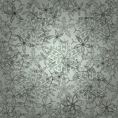 Obraz premium pattern with interesting doodles on colorfil background. Vector illustration.