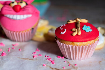 delicious handmade cakes and cookies, to share in a festive event