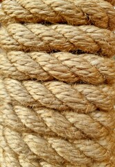 close up of a rope