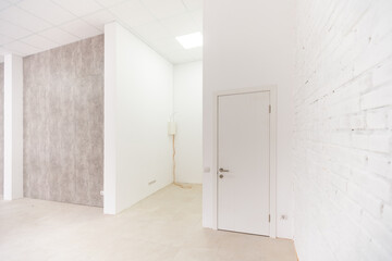 Interior of a house under construction. Renovation of an apartment.