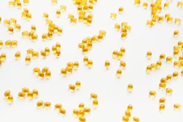 vitamin d3 on a white background