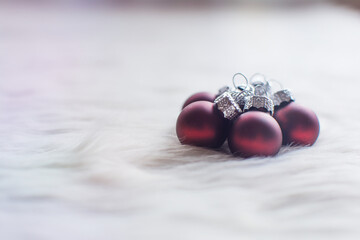 Christmas Decoration On A White Background.