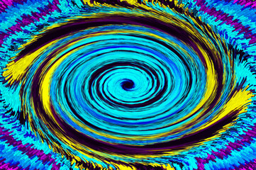 abstract colorful spiral background