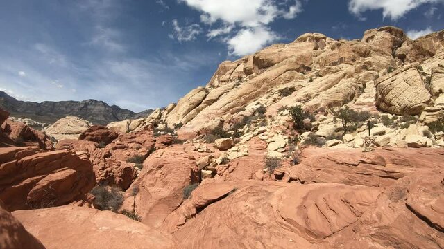 Desert Hiking Trail Time Lapse