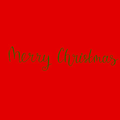 merry christmas postcard for the holidays