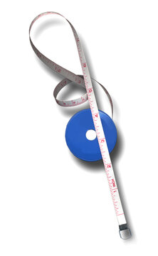 Measuring Tape on White