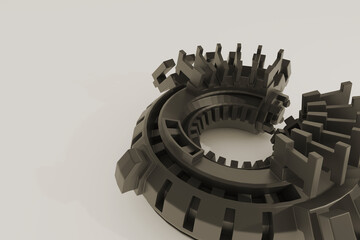 3d Abstract Design © neurostructure