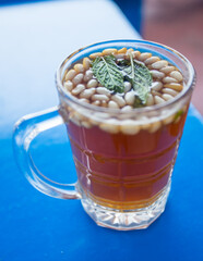 beans in a cup matha tee in tunisia