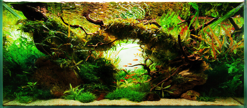 aquascape, aquascaping, hardscape, aquarium, hardmade, natureaquarium, green, nature, plant	

