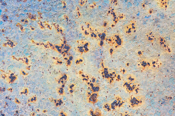 Old scratched rusty surface