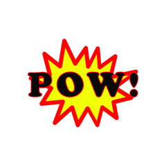 Slap Label, With Colored Background