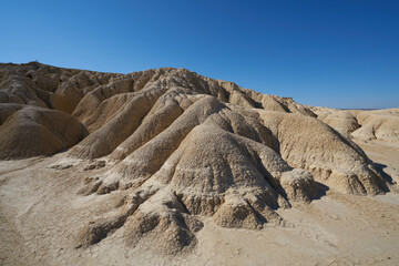 Sand formation in the Bardenas Reales desert