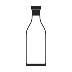 Milk vector icon.Black vector icon isolated on white background milk.