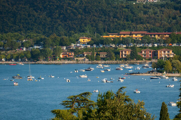 Bucht von Manerba am süd westlichen Gardasee