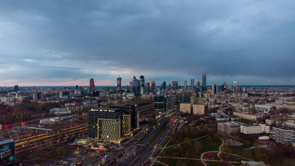 Obraz premium view of the city
