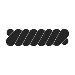 Pasta of italian black vector icon.Black vector illustration pasta and spaghetti,. Isolated illustration of italian food icon on white background.