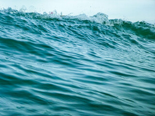 En el mar