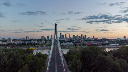 view of the bridge over the seine city