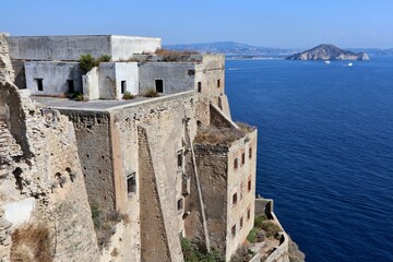 Procida - Scorcio di Palazzo D'Avalos dalla terrazza panoramica di Via Borgo